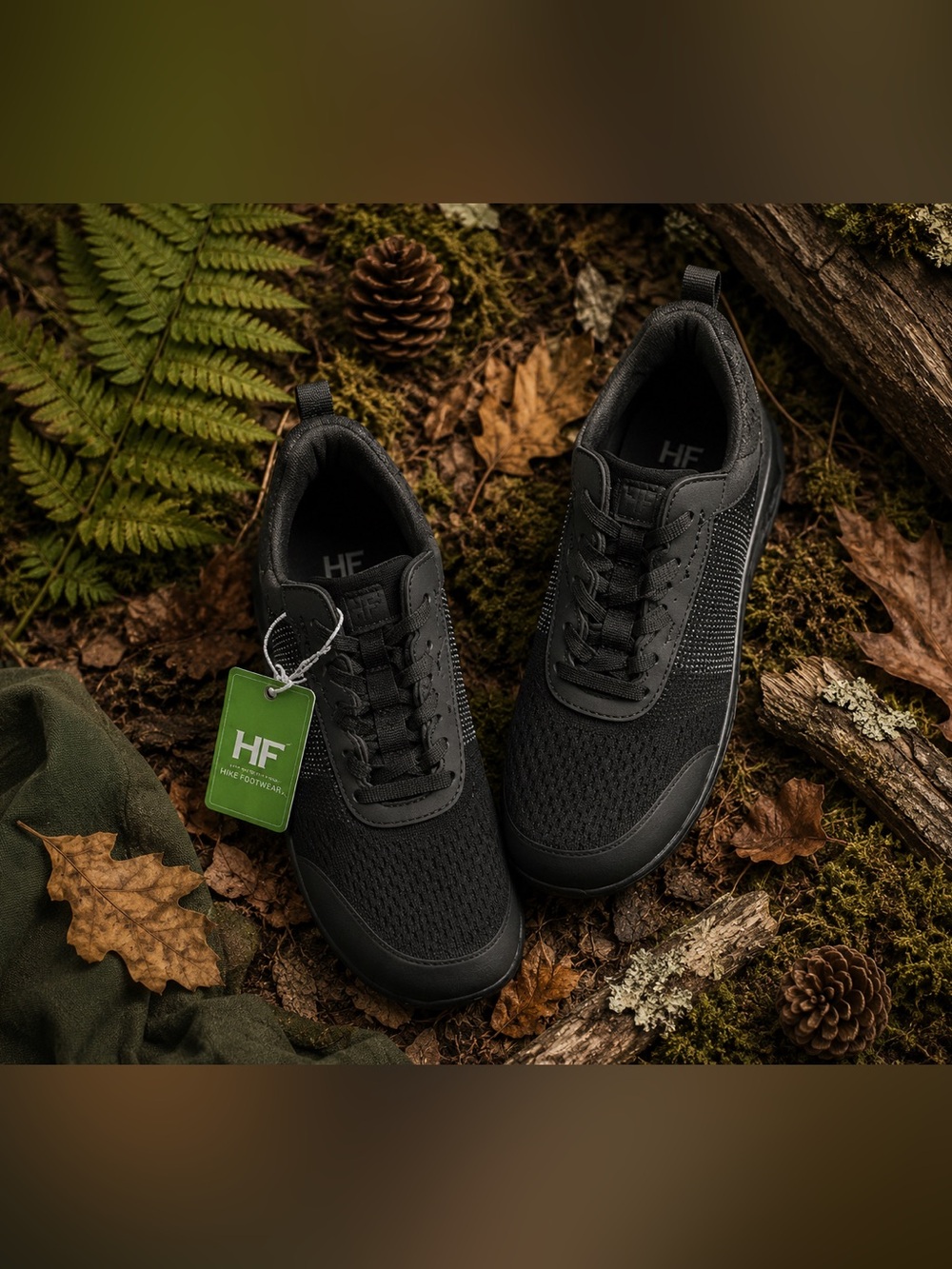 Hike Footwear HF Stride Hands Free Barefoot Shoes Black Women 10 Men 8 NWT